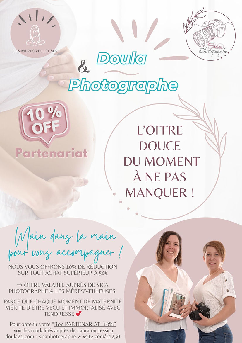 Partenariat Sica Photographe et Les Meres'veilleuses