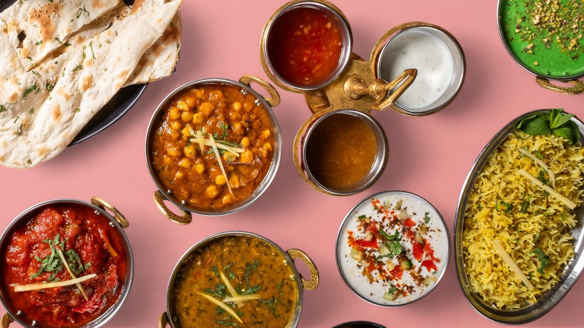 Arranged Food and Objects