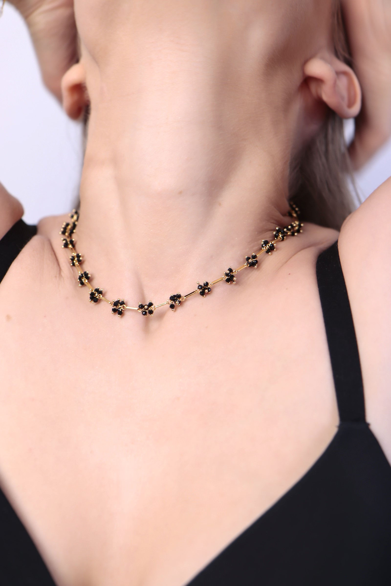 Noir Blossom Choker