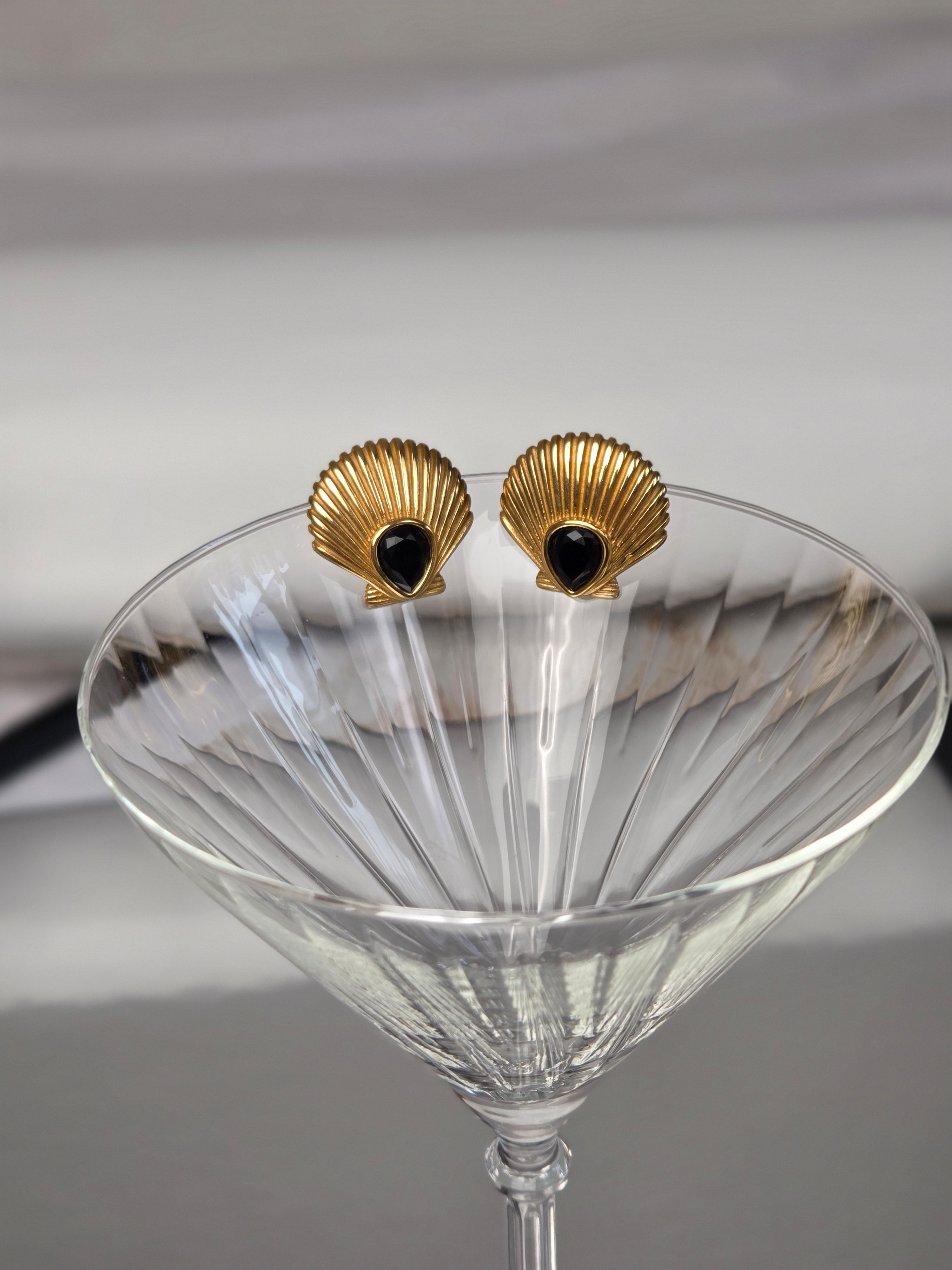 Aurelia Summer Shell Studs