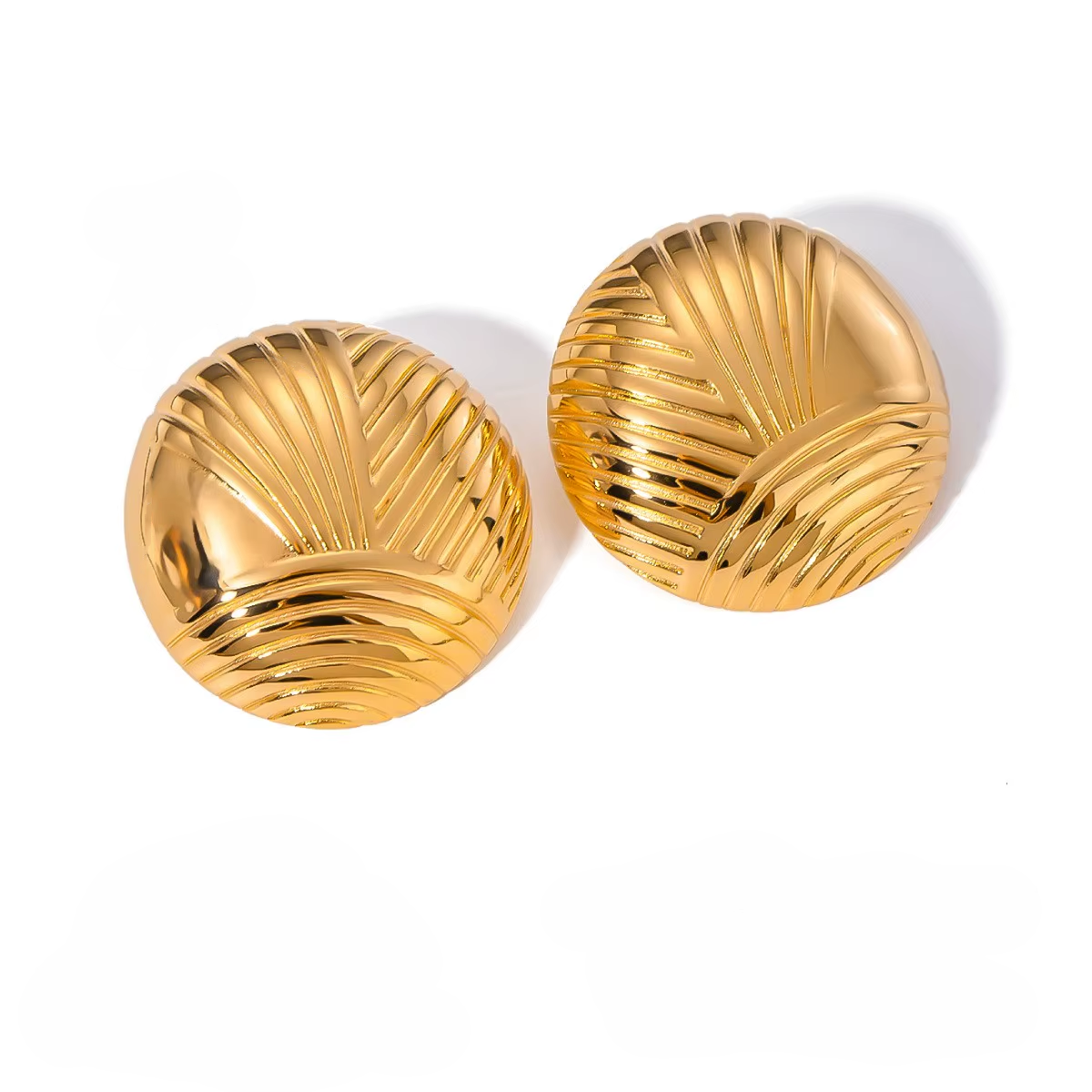 Vintage Wave Studs