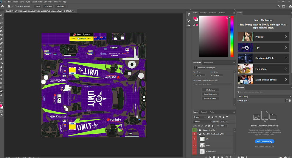 Thumbnail: Standard iracing Car Design
