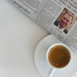 Coffee And Newspaper