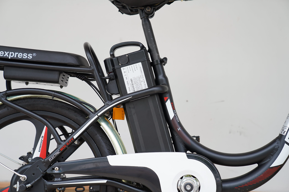 Ebike battery 48V 15Ah, Panasonic cells, 65-80km range