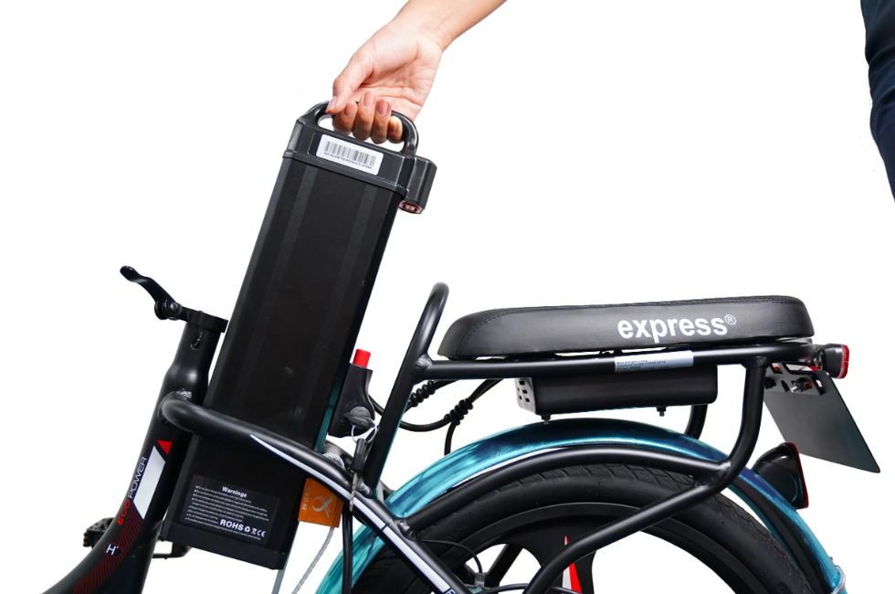 Removing Express ebike battery