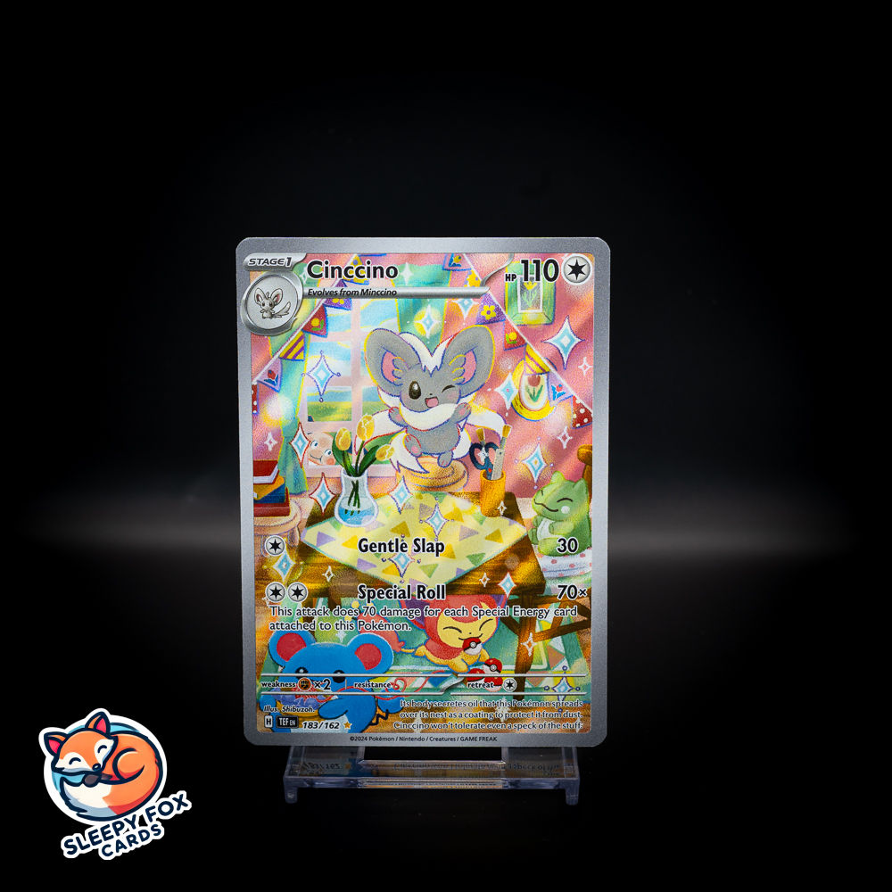 Cinccino Temporal Forces 183/162 Illustration Rare