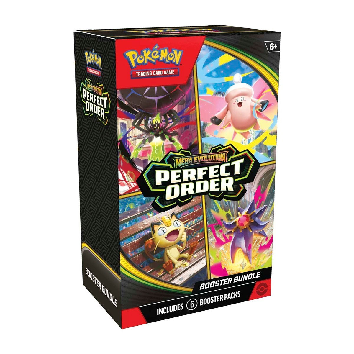 Mega Evolution - Perfect Order Booster Bundle (6 Packs)
