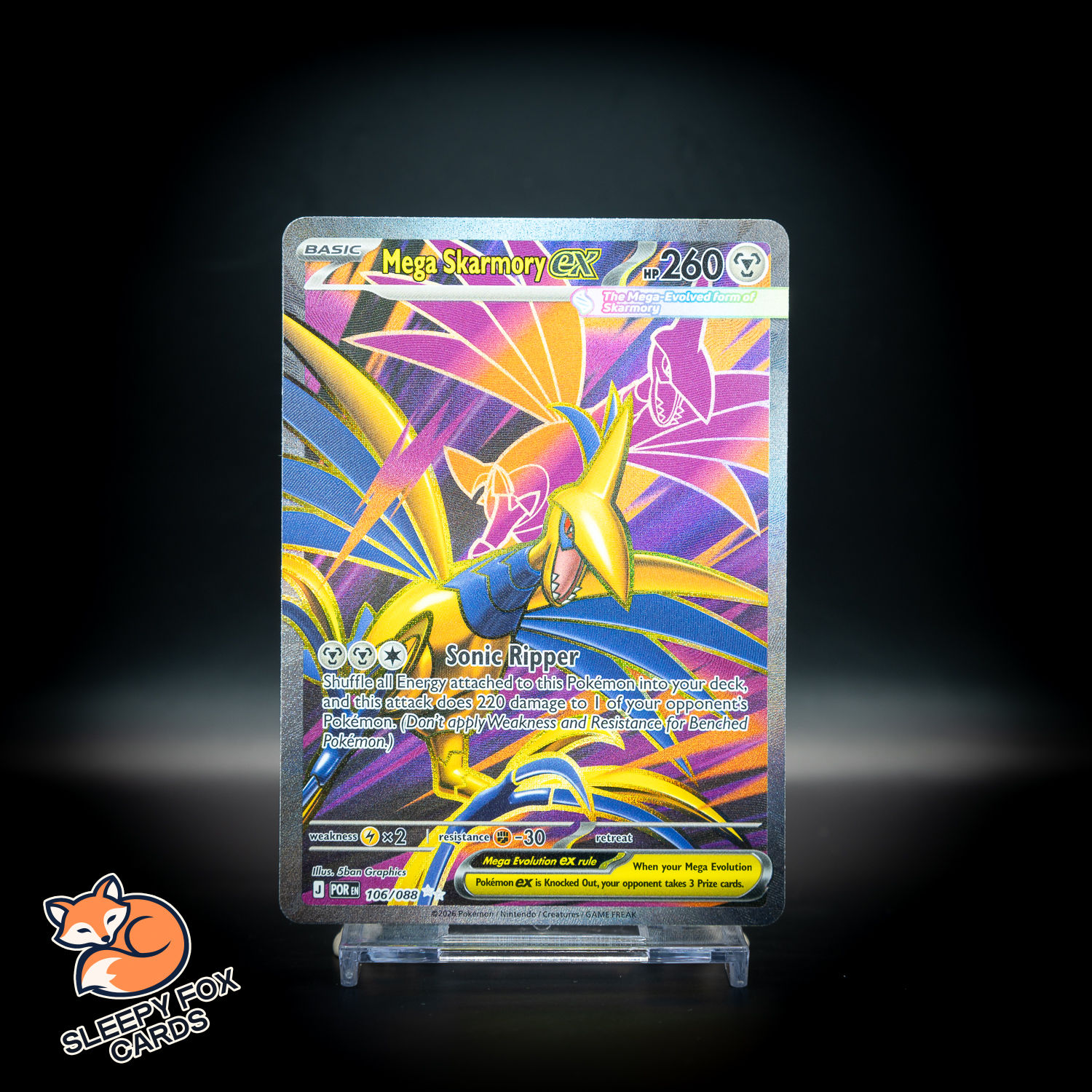 Mega Skarmory ex Perfect Order 106/088 Ultra Rare