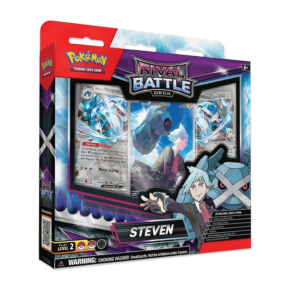 Thumbnail: Pokémon TCG Rival Battle Deck x2 - Marnie & Steven