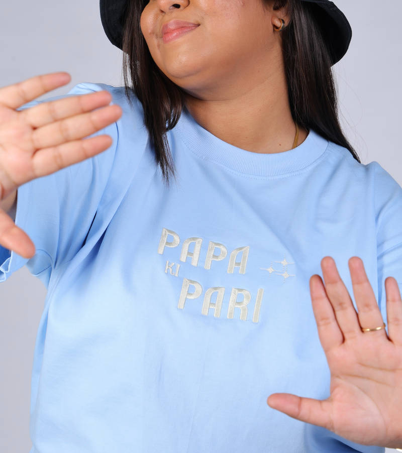 TeeZen: Papa Ki Pari Blue - Image 2