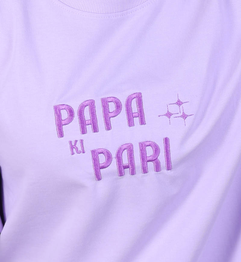 TeeZen: Papa Ki Pari Lavender - Image 3