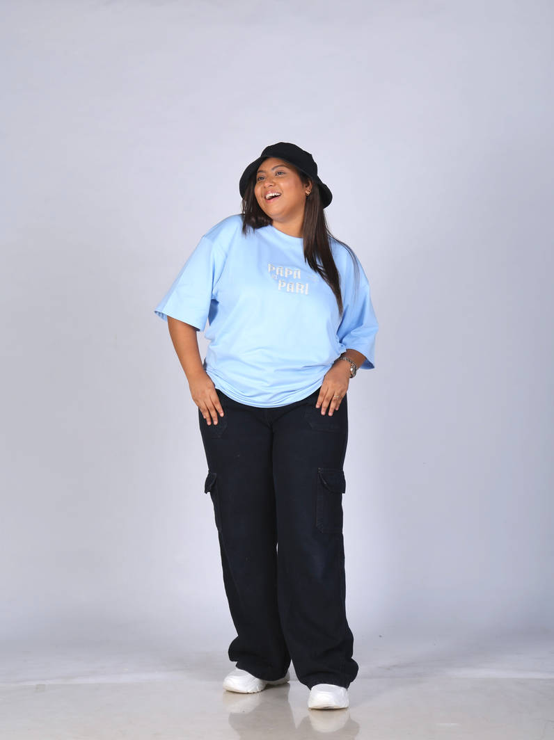 TeeZen: Papa Ki Pari Blue - Image 3