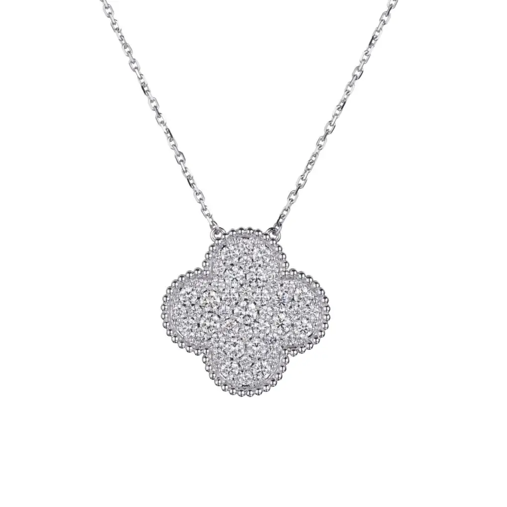 Diamond love necklace 