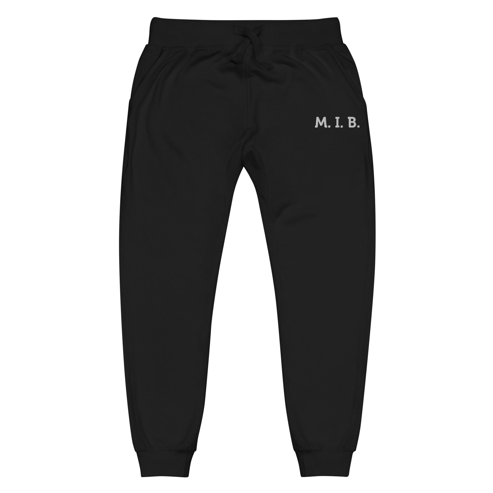 MIB Embroidered Sweatpants Jogger Set