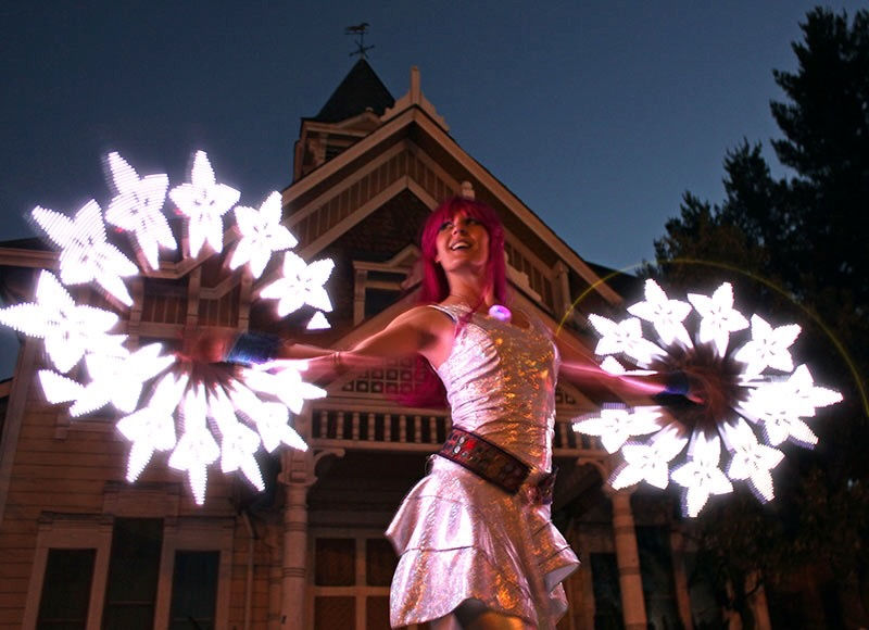 LED Light Dance Show in Sacramento