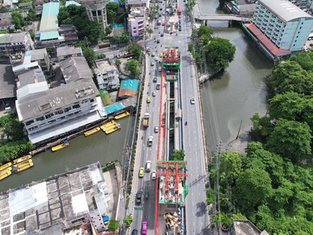 ตรวจความก้าวหน้างานก่อสร้างโครงการรถไฟฟ้าในความรับผิดชอบของ รฟม. ณ สิ้นเดือนมิถุนายน 2568🔛 ดังนี้