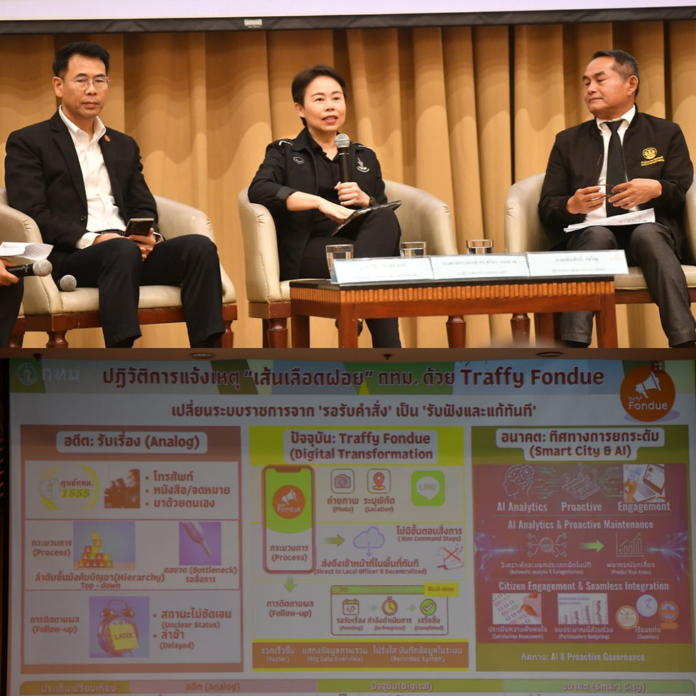 กทม.ถอดบทเรียนการใช้ ‘Traffy Fondue’แก้ปัญหาเมืองได้จริงหรือไม่?