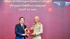  กทพ. ร่วมพิธีมอบเกียรติบัตรและเข็มราชรถสดุดี สำหรับผู้ทำคุณประโยชน์ด้านการคมนาคม ประจำปี พ.ศ. 2569