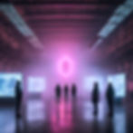 Multiple Screens and Lighting Effects for Warehouse Exhibition Installation