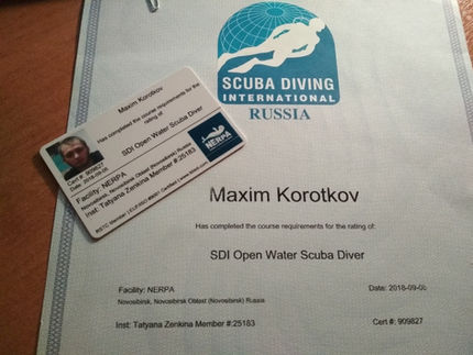 OWD или мама, я дайвер :)