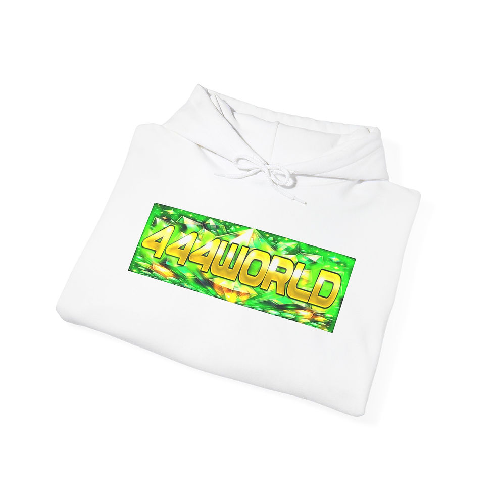 Thumbnail: 444WORLD Unisex Hoodie - Cozy Heavy Blend Sweatshirt