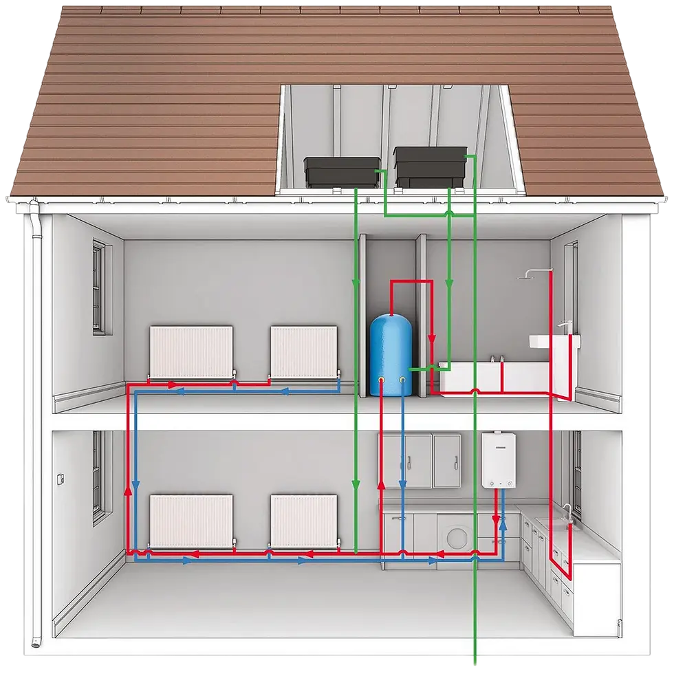 Regular boiler power flush