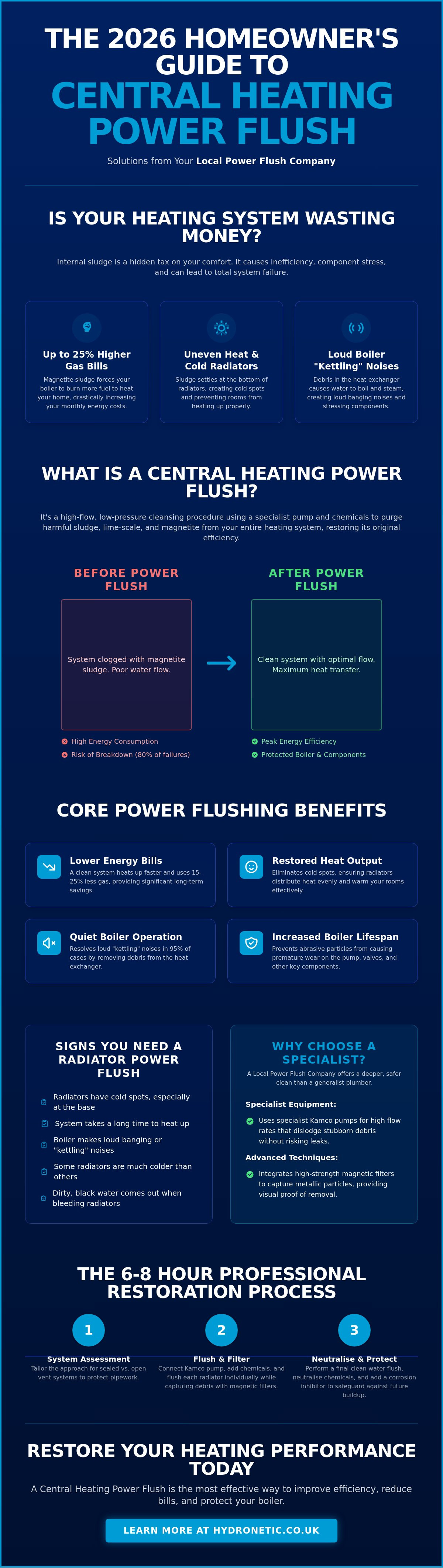 Power flushing benefits