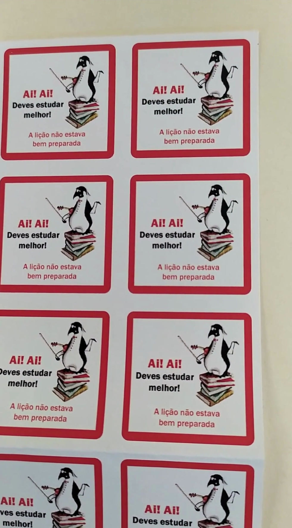 Miniatura: Kit de autocolantes I para professores de violino - Desempenho e Motivação