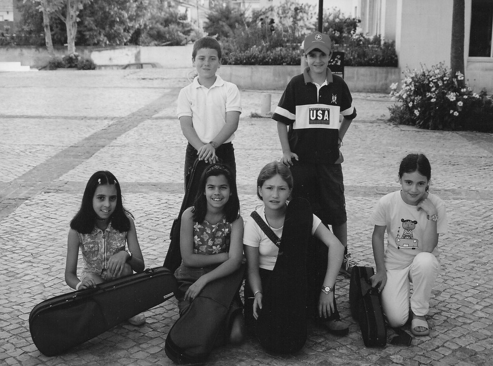 Os meus primeiros alunos