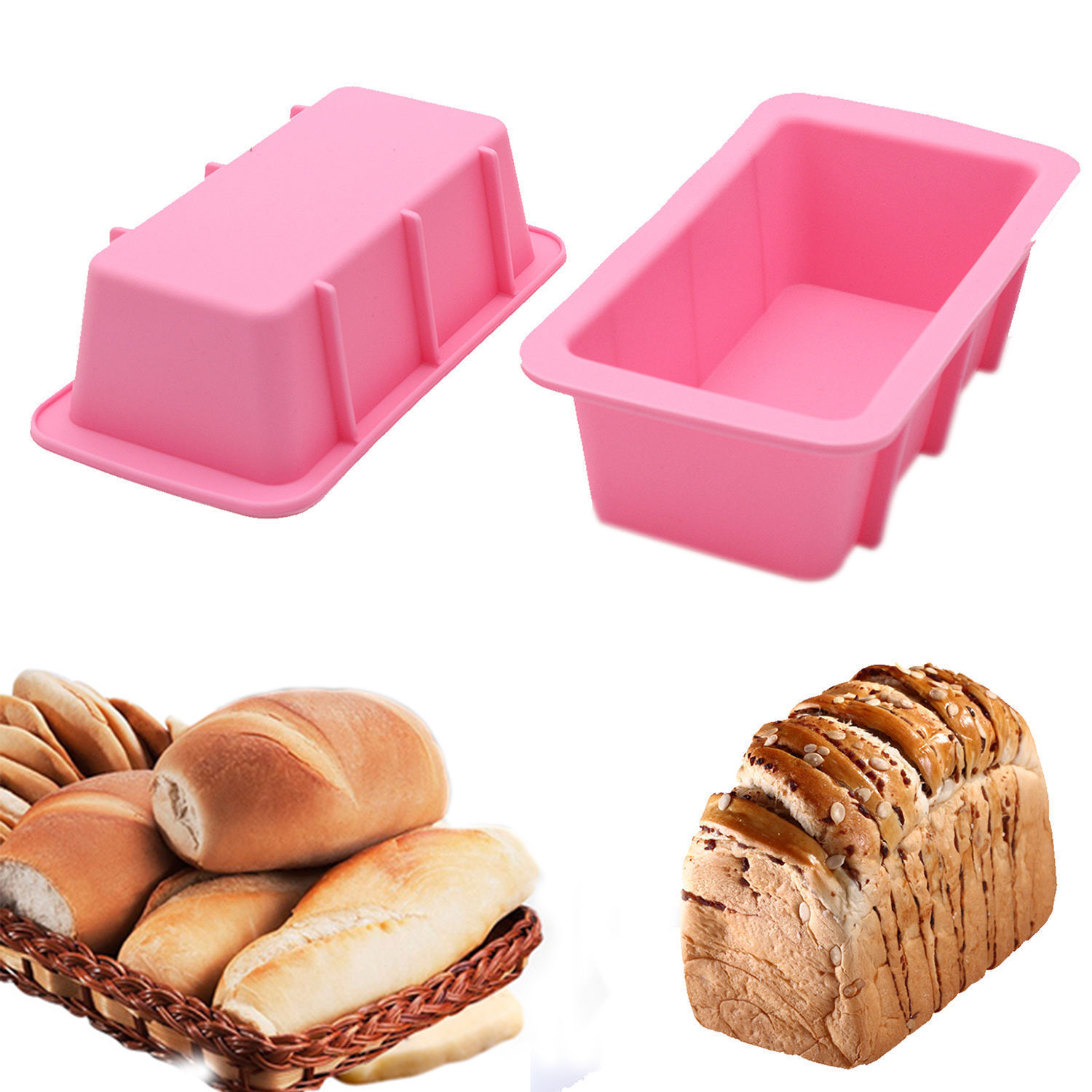 תבנית סיליקון אינגליש קייק, לאפיית לחמים ועוגות 16 ס"מ