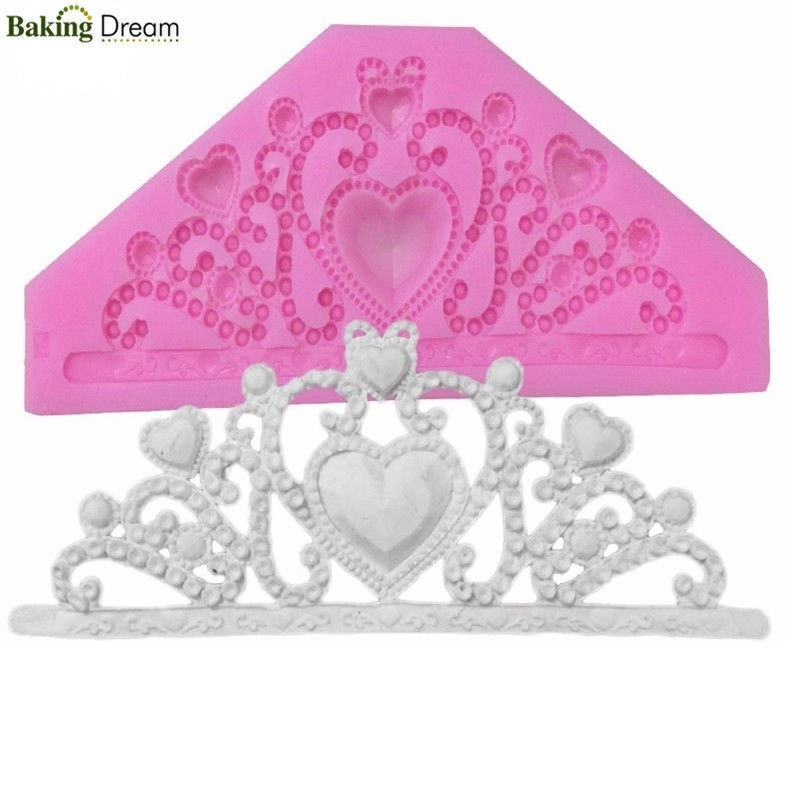 תמונה ממוזערת: שבלונת כתר, נסיכות גדולה במיוחד- עשוי סילקון לעיצוב חופשי