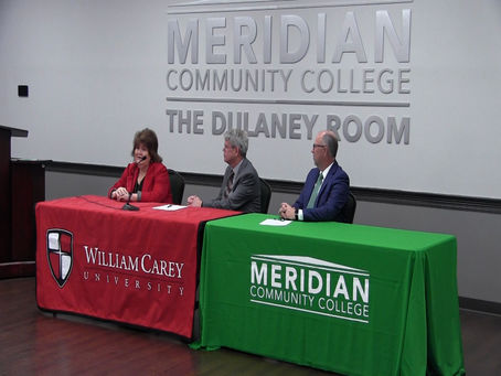 Meridian Community College partners with William Carey University