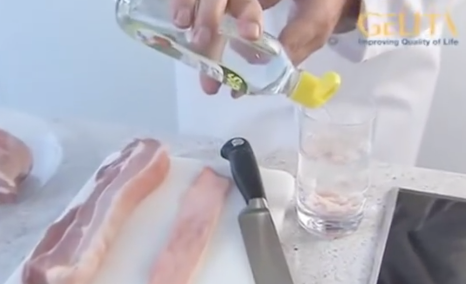 gelatin production gelita pork belly vinegar pig cow bovine porcine animal ingredients veganmed