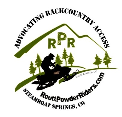 Routt Powder Riders logo