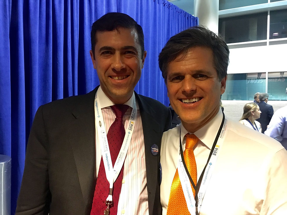 With Timothy Shriver
