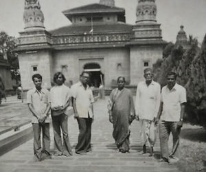 Vidyadharatheertha Guruji with Padmatai