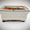Thumbnail: Deluxe Glazed Bonsai Pot Rectangle off-white  6 Inch Variety