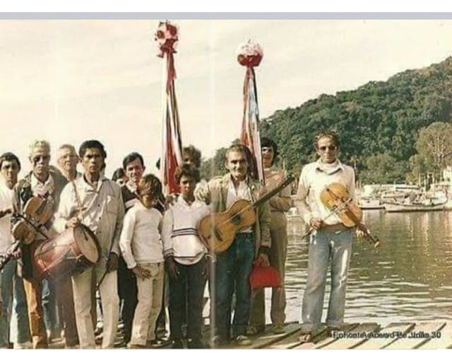 Saída das Bandeiras nos anos 80.