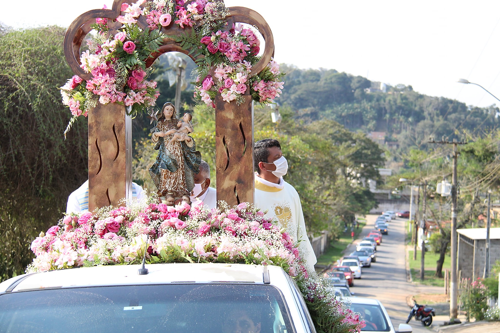 Carreata de Nossa Senhora da Guia em 2020/Imagens: Facebook
