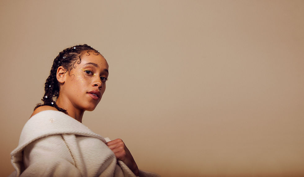 Model in jacket