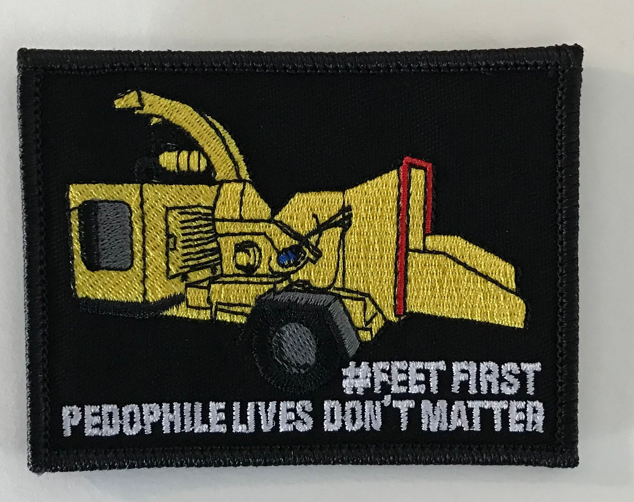 Pedophile Lives Don’t Matter patch