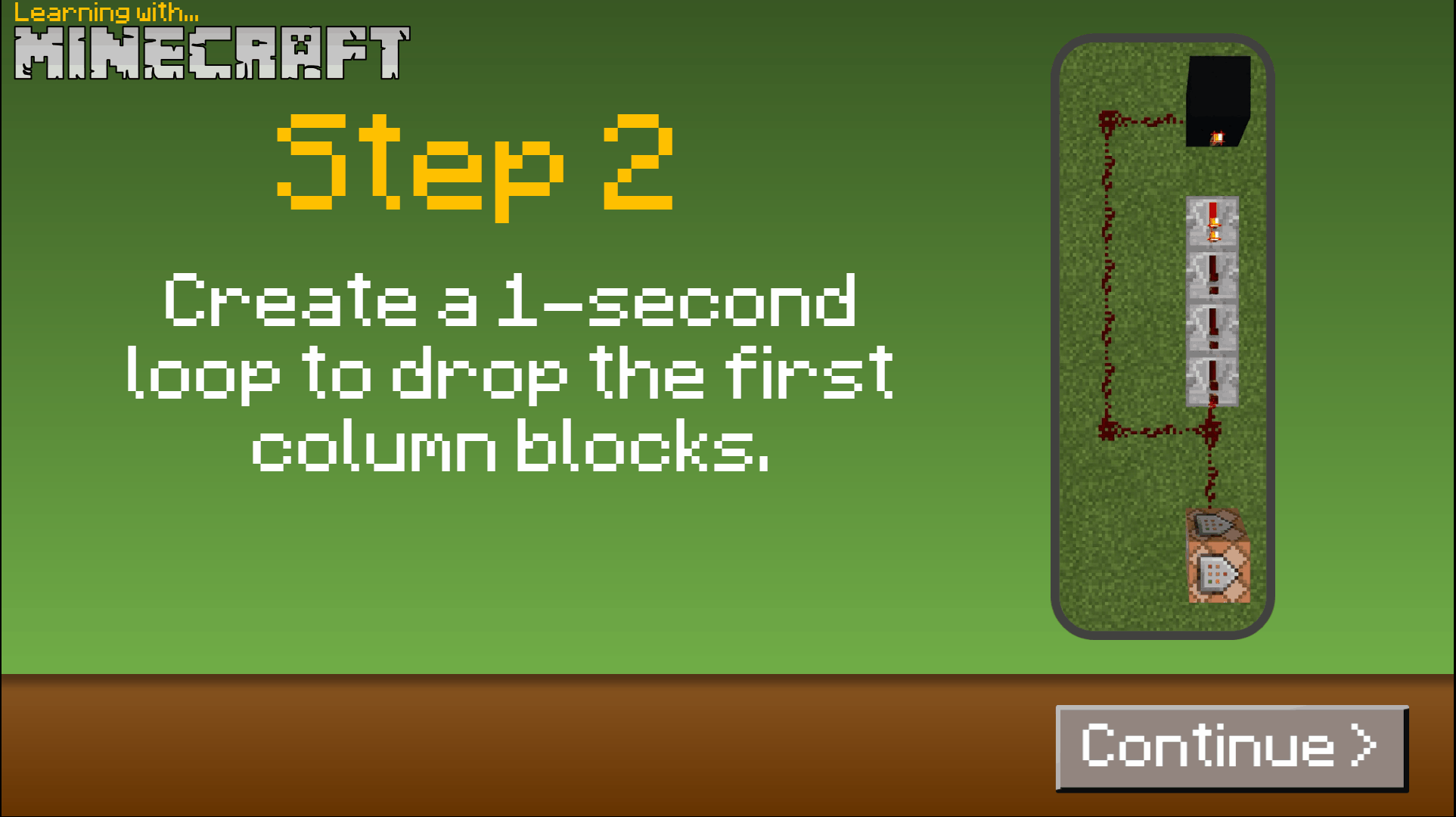 Minecraft Lesson Side 2