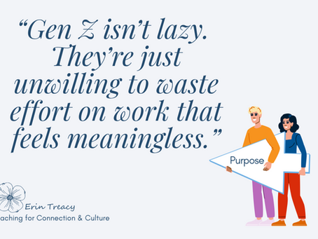 When people see purpose they bring energy. A team motivated by purpose drives retention not just for Gen Z but for everyone.
