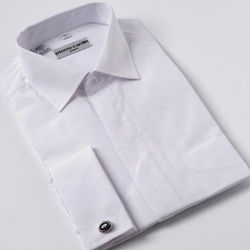 French cuff business shirt