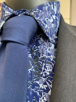 Blue floral