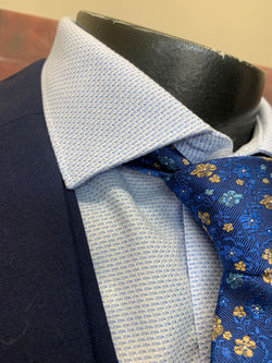 Blue textured