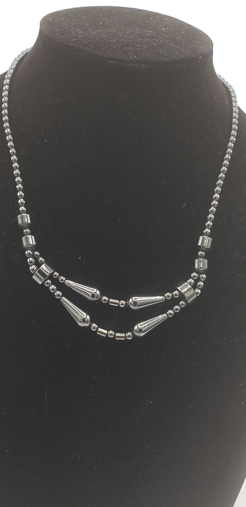 Thumbnail: Hematite Necklace Set