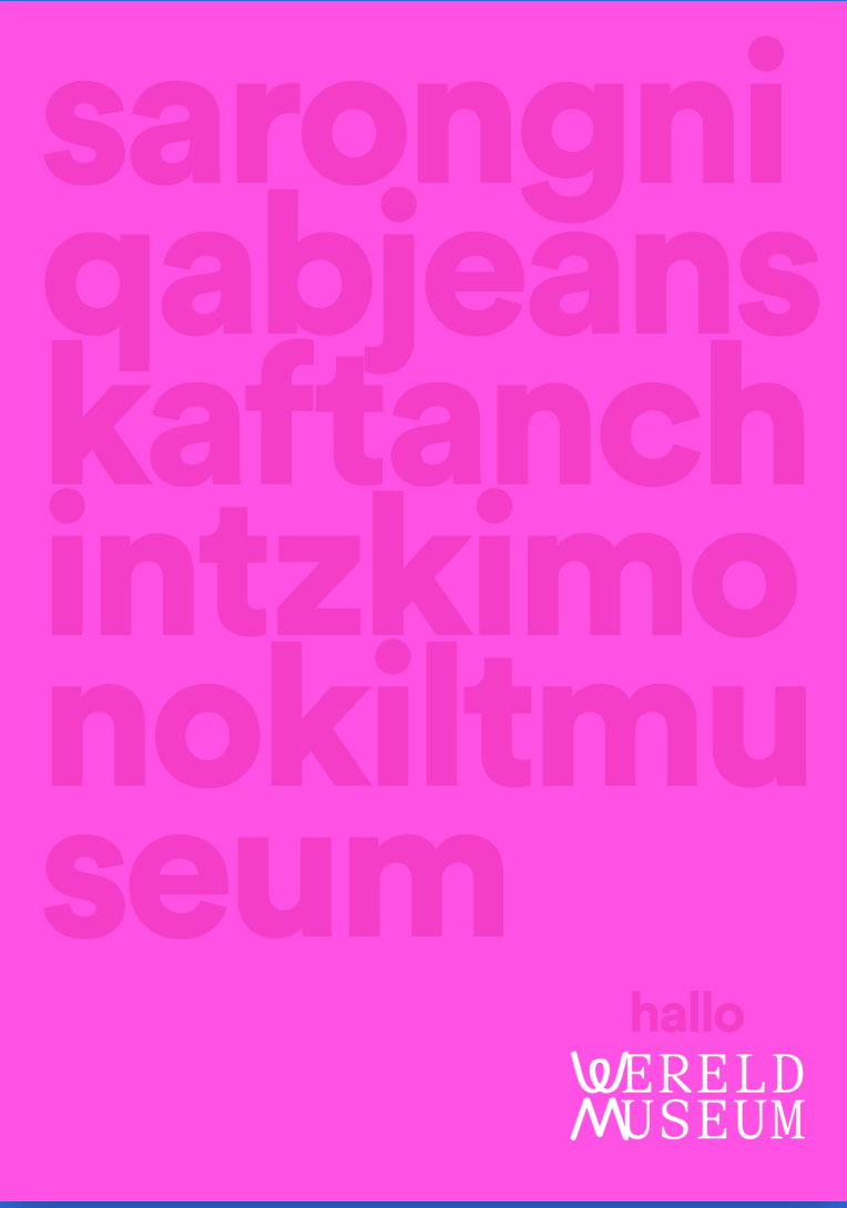 Posters Wereldmuseum