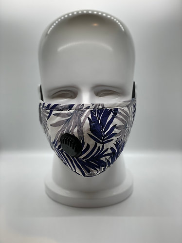 Fashionable 3-Layer Cotton Face Mask with 5-ply Carbon Protection Filter(PM2.5)