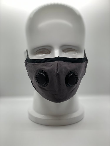 Reusable 3-Layer Cotton Face Mask with 5-ply Carbon Protection Filter (PM2.5)